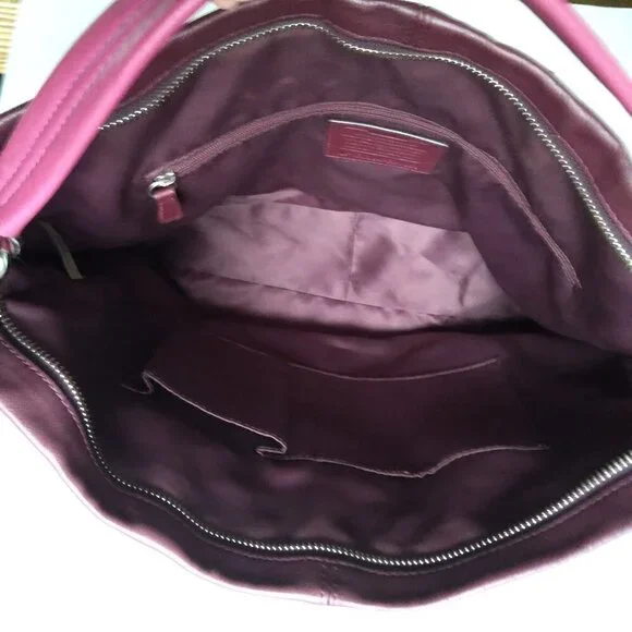 Coach Park Quilted Colorblock Crossbody Satchel Practical Vibrant Statement Bag - Picture 14 of 15